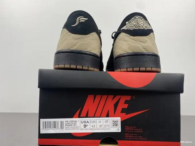 Reps TBK Air SoleFly Jordan x 1 Carnivore Low DN3400-001 0513